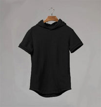 Load image into Gallery viewer, Fitness hooded t shirt