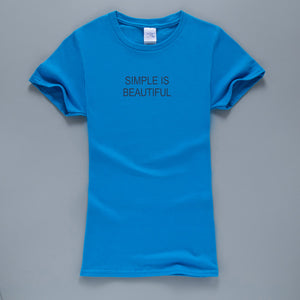 Simple Is Beautiful  T-Shirt