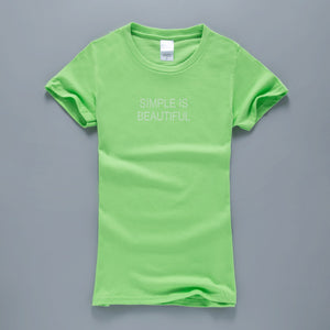 Simple Is Beautiful  T-Shirt